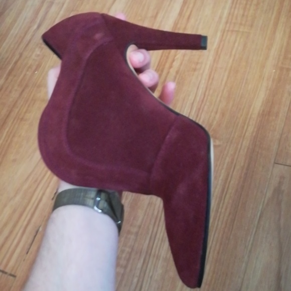 Fortress of Inca suede ankle boot high heels - Picture 4 of 6